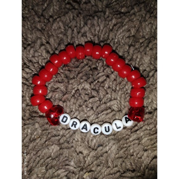 Dracula inspired Kandi Bracelets Universal Monsters - Picture 3 of 3